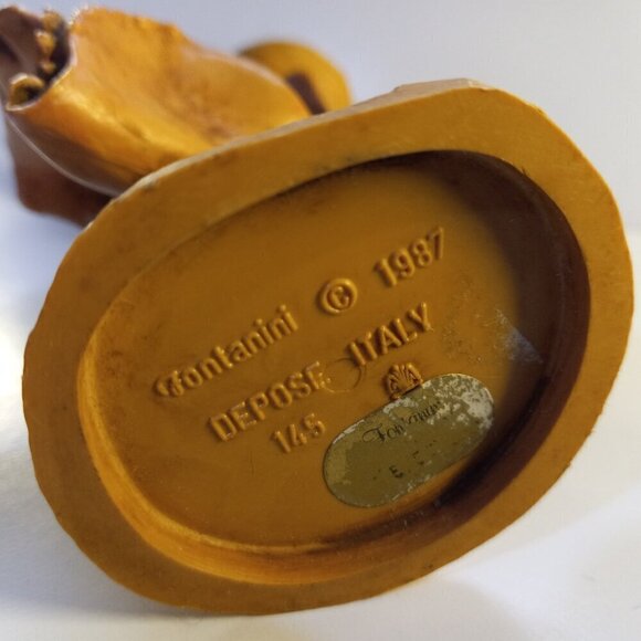 Fontanini Depose Italy 145 Seth Carrying Basket of Fruit Classic Figurine 1987 - Picture 8 of 10